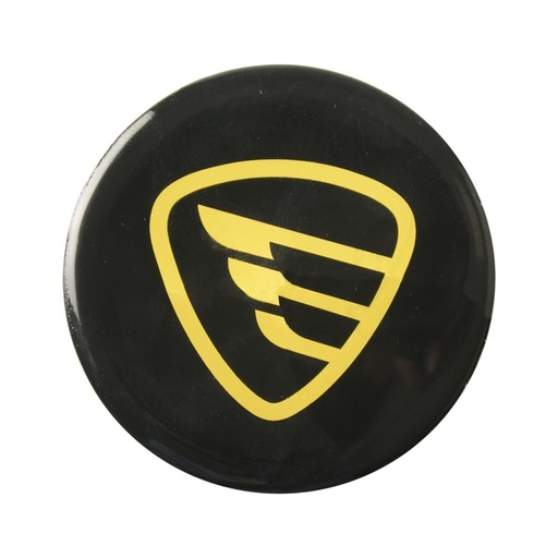 [F16030159] ISOTIPO DER NEGRO AMARILLO X150
