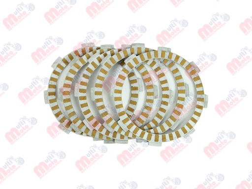 [36JH0004] JGO DE DISCOS DE EMBRAGUE BAJAJ V15, V15&V12 COM