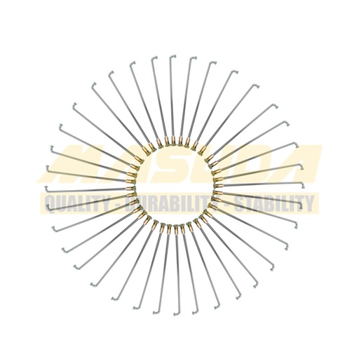 [RAY-1511-0021] JUEGO RAYOS DELANTEROS ALTA CALIDAD 8G-154 TC200/RC200/TC250/CARABELA C200