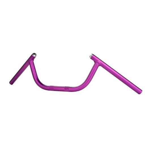 [BAS-1103-8093] MANUBRIO ALUMINIO MARIPOSA IRON RACING 3.5*65CM COLOR MORADO