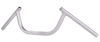 [BAS-1103-8095-R] MANUBRIO ALUMINIO MARIPOSA IRON RACING 3.5*65CM COLOR PLATA