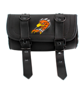 [CAJ-7104-9524] PORTA-HERRAMIENTAS DURO PARA CHOPER AGUILA DORADA 25*21CM