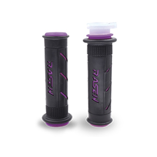 [RS-PUN-10011PR] PUÑO DE CAUCHO TIPO RANURADO (MORADO)