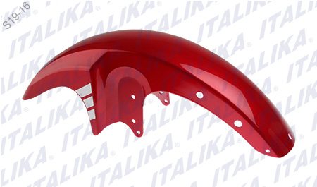 [F16010259] SALPICADERA DEL ROJO BLANCO DT125 SPORT 2017