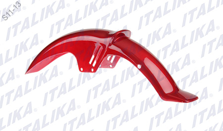 [F16010040] SALPICADERA DELANT/ROJO/. FT150