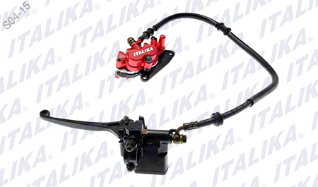 [F14020193] SISTEMA FRENO DEL ROJO ITALIKA AT 110 RT LED