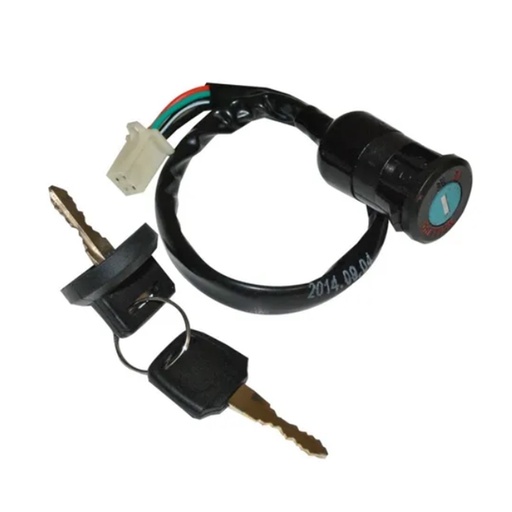 [SWI-A002] SWITCH INTERRUPTOR DE ENCENDIDO C/ JUEGO DE LLAVES 12 Vcc ATV-150 CON REVERSA 14