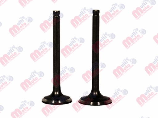 [MOTVA25] VALVULAS (JGO) P/ITALIKA DS-125 "KAIZEN"