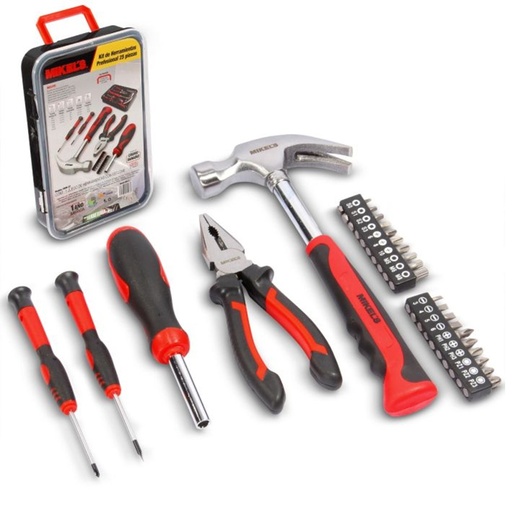 [KHM-22] Kit de Herramientas Profesionales 25 Piezas