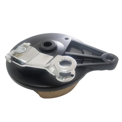 [1318-1032] PORTA BALATAS TRASERO NEGRO P/ITALIKA AT125 C/BALATAS PROMOTO