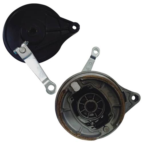 [1318-1036] PORTA BALATAS TRASERO P/ITALIKA 125Z C/BALATAS PROMOTO