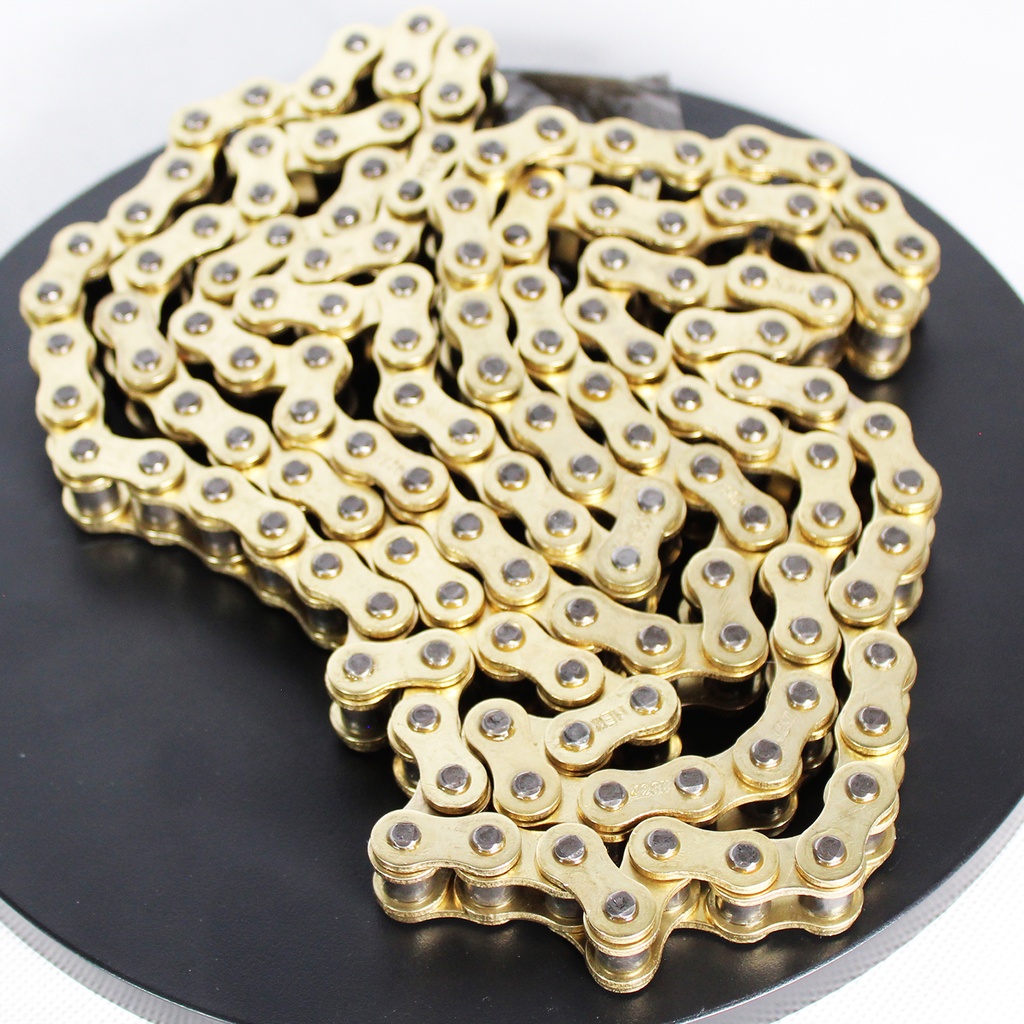 CADENA 428H-136 DORADA REFORZADA PREMIUM MEK