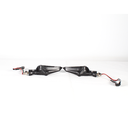 DIRECCIONAL LED SECUENCIAL TIPO DAGA AMAR-ROJO UNIVERSAL