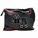 IMPERMEABLE 2 PZAS CON TIRA REFLEJANTE BLANCO (XL)