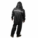IMPERMEABLE 2 PZAS CON TIRA REFLEJANTE BLANCO (XL)