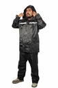 IMPERMEABLE 2 PZAS CON TIRA REFLEJANTE BLANCO (XL)