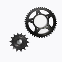 KIT DE SPROCKET CORONA 43T / PIÑON 14T CADENA REFORZADA NEGRA 520HX-114 HYPER 280 >2020 >2021 >2022 >2023 >2024 >2025