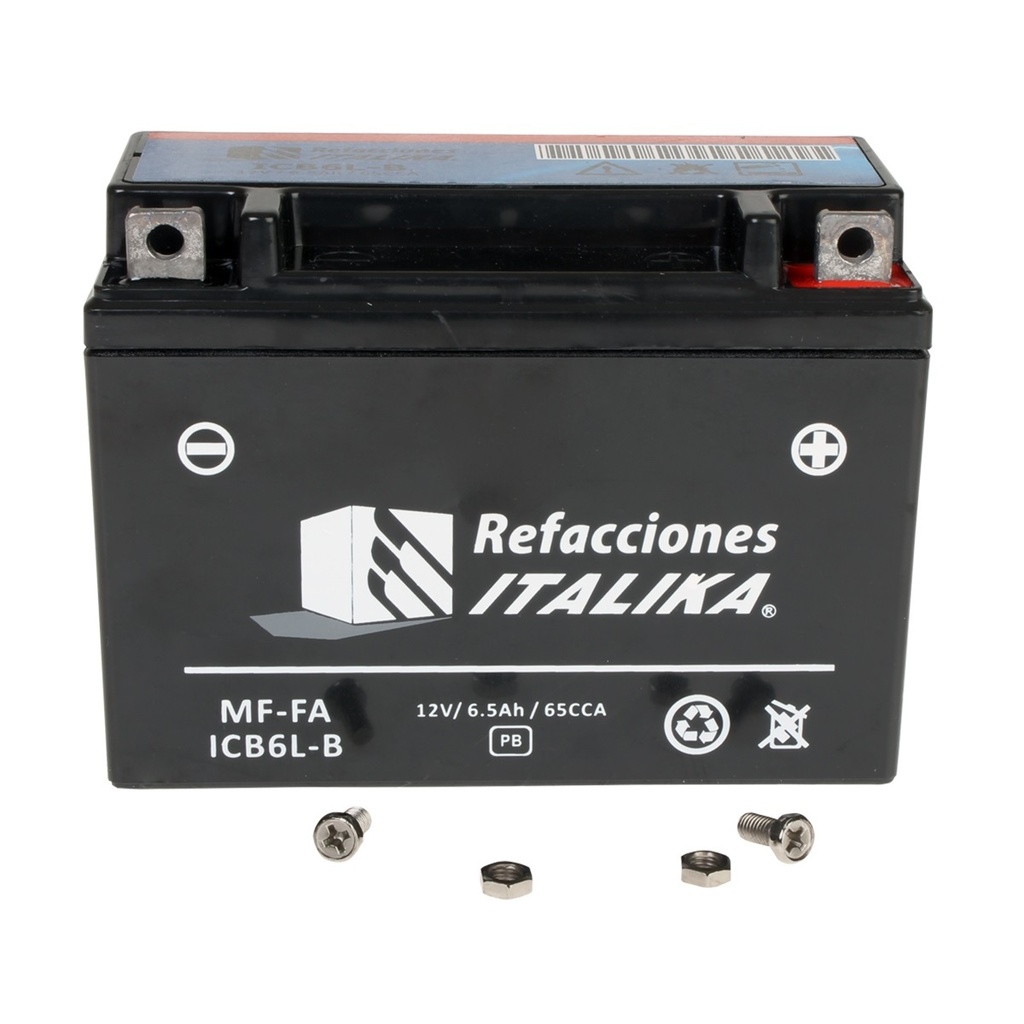 BATERIA ITALIKA MF-FA ICB6L-B AT110 FORZA125 FT125 XFT125