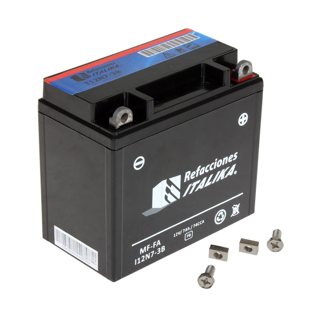 BATERIA ITALIKA MF-FA I12N7-3B ATV150 FORZA150 FT150 RC150