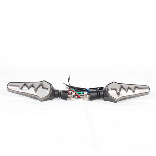 DIRECCIONAL LED SECUENCIAL TIPO RAYO AMAR-AZUL UNIVERSAL