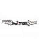 DIRECCIONAL LED SECUENCIAL TIPO RAYO AMAR-AZUL UNIVERSAL