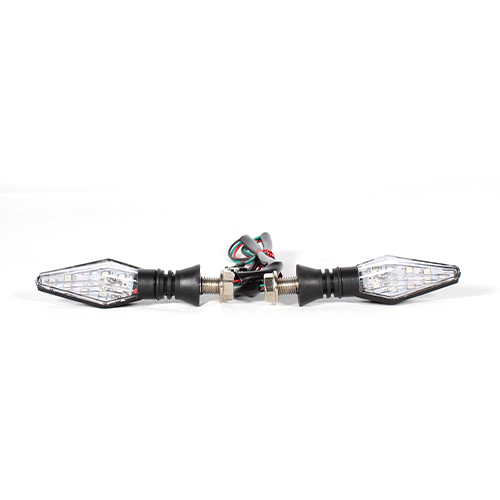 DIRECCIONAL LED DUO TIPO ROMBO ROJO UNIVERSAL