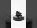FARO LED CUADRADO MINI 2 LED CON LUPA LUZ BLANCA FIJA Y CON ESTROBO OPCIONAL CONTORNO ROJO