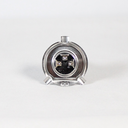 FOCO DE FARO CROMADO LED H4 AMAR-BLANCO