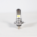 FOCO DE FARO CROMADO LED H4 AMAR-BLANCO