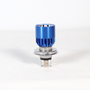 FOCO DE FARO LED H4 6 LED LUZ BLANCA CON CARCASA AZUL