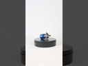 FOCO DE FARO LED H4 6 LED LUZ BLANCA CON CARCASA AZUL