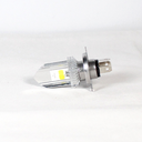 FOCO DE FARO LED H4 CON DOBLE LUZ BLANCA Y AMARILLA CON CARCASA PLATA