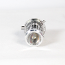 FOCO DE FARO LED H4 CON LUPA LUZ BLANCA Y AMARILLA CON CARCASA PLATA