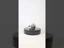 FOCO DE FARO LED H4 CON LUPA LUZ BLANCA Y AMARILLA CON CARCASA PLATA