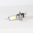 FOCO DE FARO LED H4 LUZ BLANCA CARCASA PLATA