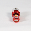 FOCO DE FARO LED MEDIA VUELTA CON DOS COLORES AMAR-BLANCO CARCASA ROJA