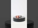 FOCO DE FARO LED MEDIA VUELTA CON DOS COLORES AMAR-BLANCO CARCASA ROJA