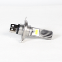 FOCO DE FARO PLATA LED PREMIUM H4 BLANCO