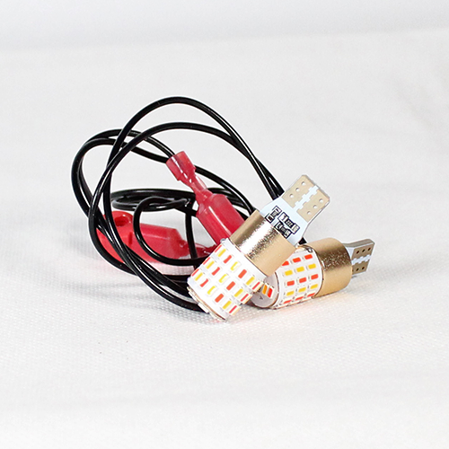 FOCO DE PELLIZCO 54 HIPERLED DUO ROJO-AMA