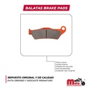 BALATAS DELS SEMIMETALICAS GIXXER 150 SF/ Gsx 150