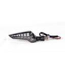 DIRECCIONAL LED SECUENCIAL TIPO BOOMERANG AMAR-ROJO UNIVERSAL