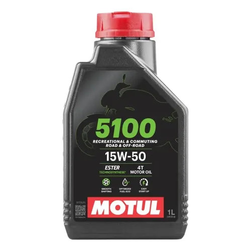 ACEITE MOTUL 5100 15W50 4T 12X1L