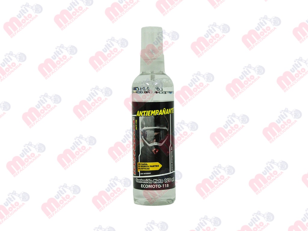 [ECOMOTO-118] ANTIEMPAÑANTE LIQUIDO 120 ml