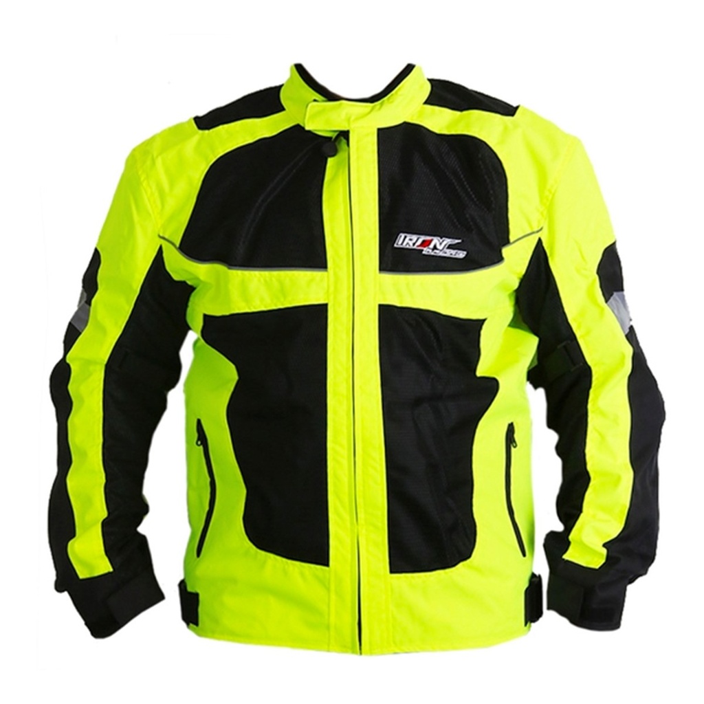 [JAK-7411-0122] CHAMARRA PARA MOTOCICLISTA CON PROTECCIONES MSD-21 TALLA M