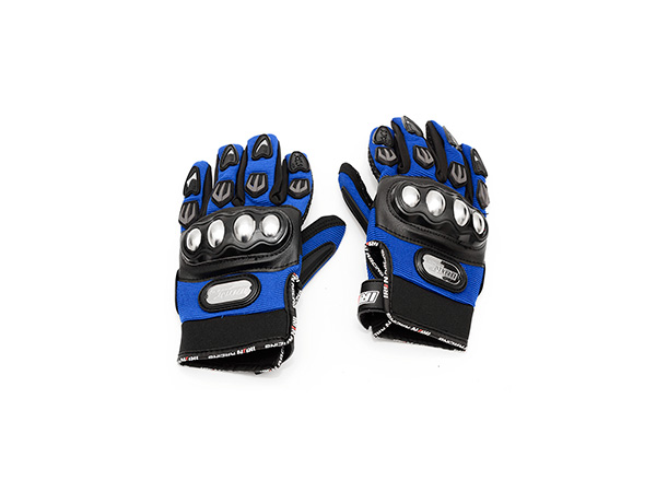 [GUA-7107-0031C] GUANTE P/MOTOCICLISTA IRON RACING HERO AZUL TALLA XL