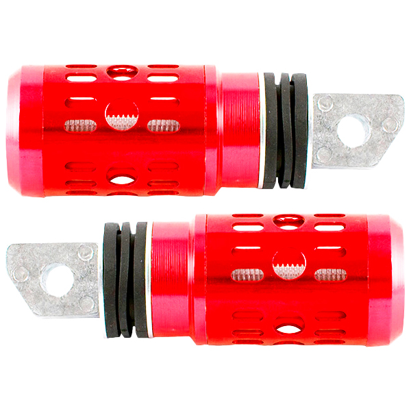 JUEGO POSAPIE ALUMINIO MSD-819 ROJO