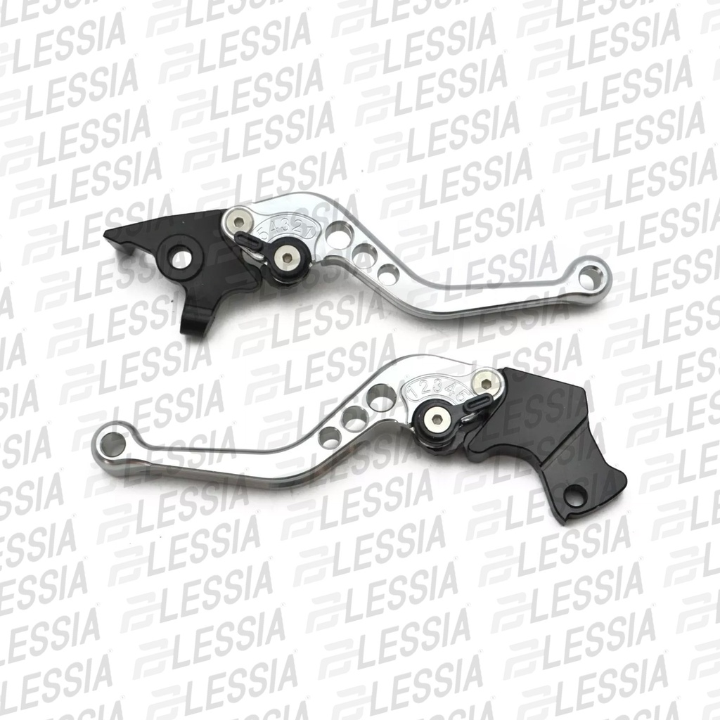 MANIJAS ALUMINIO PLATA - PULSAR 200