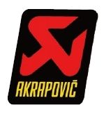 CALCOMANIA ACRILICO AKRAPOVIC LOGO CUADRADO