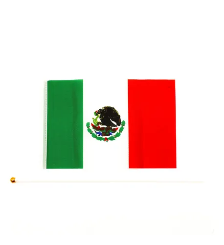 CALCOMANIA GRANDE BANDERA DE MEXICO