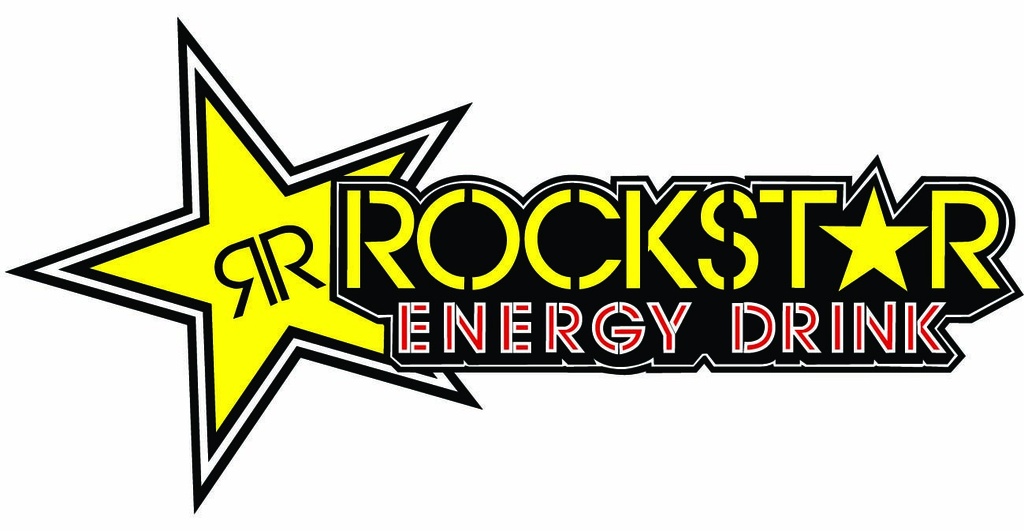 CALCOMANIA GRANDE LETRAS ROCKSTAR CON ESTRELLA